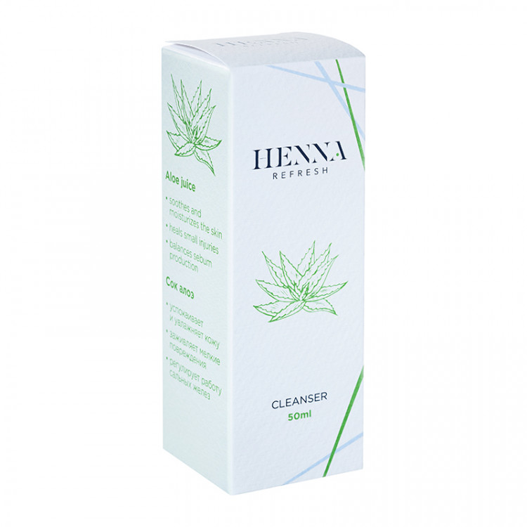 Клинсер бесспиртовой HENNA REFRESH c соком Алоэ