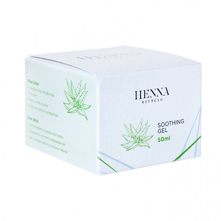 Гель Успокаивающий HENNA REFRESH с соком Алоэ
