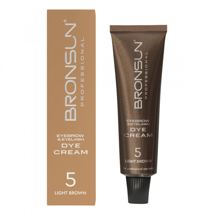 Крем-Краска BRONSUN для ресниц и бровей "Cream Dye"